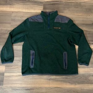 Mens Vineyard Vines Performance Sweater Fleece Shep Shirt